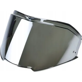 Helma na motorku Plexi na helmu LS2 FF900 Valiant II Zrcadlové stříbrné