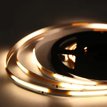 LED páska Ledshopik Digitální jednobarevný pásek WS2811 | COB | 10W/m | 420LED/m | 24V | IP20 | running water efekt | - TEPLÁ BÍLÁ