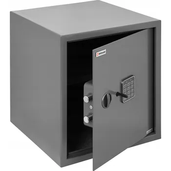 Trezor Kancelářský trezor BRIHARD 13BUSME 43x38x38 cm, šedý