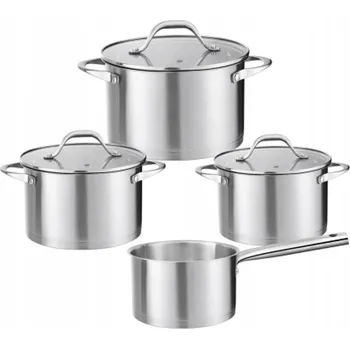 Sada nádobí Sada hrnců Zilan nerezová ocel 7 ks.