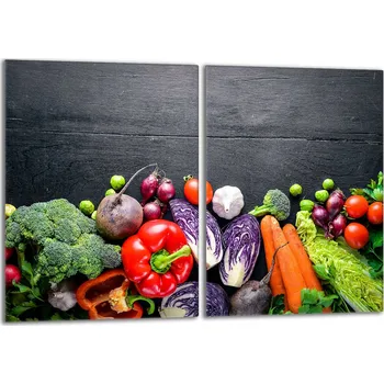 Kuchyňské prkénko Krájecí deska TMK ArtDeko sklo 2 ks