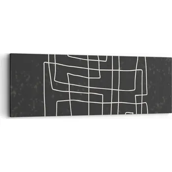 Obraz Obraz na plátně do obývacího pokoje ložnice 90x30 abstrakce foto obrazy na zeď