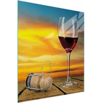 Kuchyňské prkénko Krájecí deska TMK ArtDeko sklo 1 ks