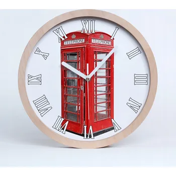 Hodiny Nástěnné hodiny Tulup vícebarevné 20 cm