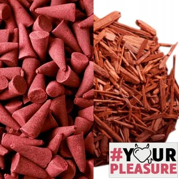 Čajovna Kadzidełka stożkowe SANTALOVÉ DŘEVO meditační, kuželové vonné tyčinky x15