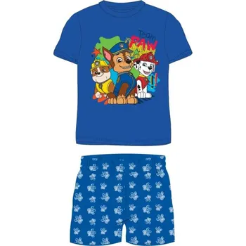 Chlapecké pyžamo Chlapecké letní pyžamo Paw Patrol modré 128