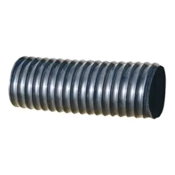 Ventilační potrubí HADICE FLEXADUR PU-2N AE BLACK - Hadice dle FDA na odsávání abrazivních materiálů odolná vlhkosti, (černá), průměr 75 mm