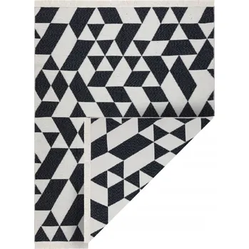 Koberec KOBEREC OBOUSTRANNÝ BAVLNA 80x150 cm černý #D1378