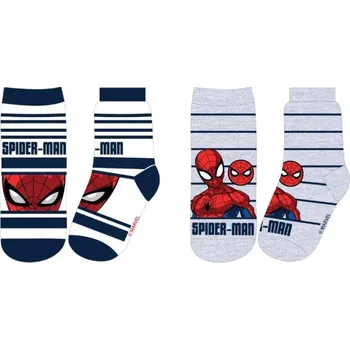 Chlapecké ponožky Spiderman sada 2 ks 27/30
