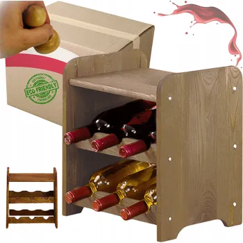 Stojan na víno Stojan na víno RW31-6 regál na 6 lahví police