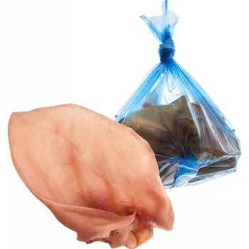 Pamlsek pro psa JK ANIMALS sušené vepřové ucho 25 ks, 1ks/40g