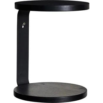 police Černá patrová police 25,5 cm Oto – Hübsch ID_1727172