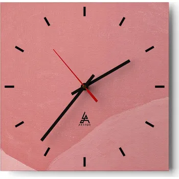 Hodiny Nástěnné hodiny ARTTOR růžové 40 cm