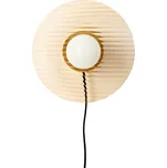 Oranžové stmívatelné nástěnné svítidlo Halo – Hübsch ID_1727186