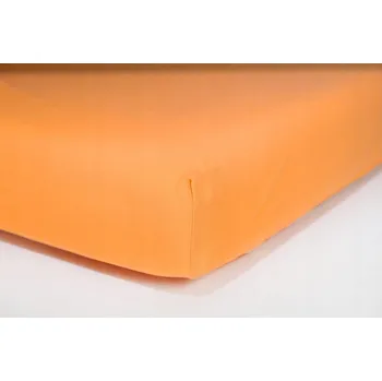 Prostěradlo PROSTĚRADLO JERSEY S GUMOU 180x200 ORANŽOVÉ