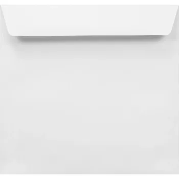 Obálka Čtvercové obálky 16,5 cm Amber bílé – 500 ks
