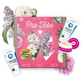 Péče o rty Annabis Růžová dárková PRO TEBE rty-ruce-nohy