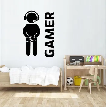 Obraz Hráč Nálepky Na Zeď Dekorace Gamer