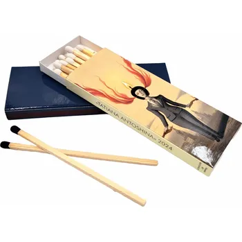 Zápalky Zápalky KRB dlouhé - s vlastním potiskem Technologie tisku: Ofset, Počet ks: 2500, Barevnost tisku: Jednostranně barevné (CMYK) s vlastním potiskem