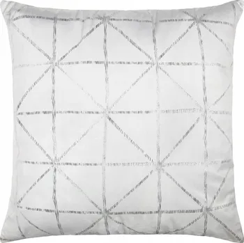Povlak na polštářek Dekorační povlak na polštář Glossy Bílý 45x45