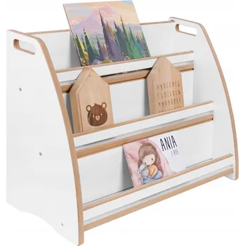 Knihovna MONTESSORI Knihovna Regál Organizér na knihy pro děti Velikost M Certifikace CE