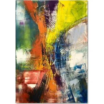 Obraz Obraz na plátně 40x50 barva malovaná