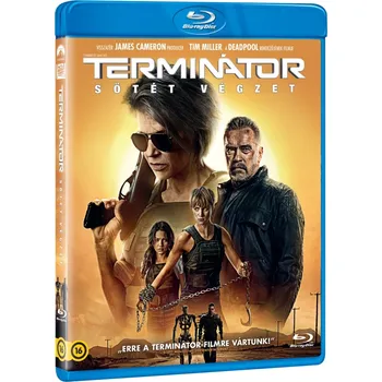 Blu-ray film Terminátor: Temný osud - Blu-ray (maďarský obal)