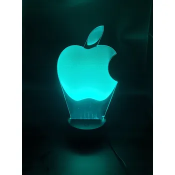 Lampička LED Lampička Apple Dálkový Ovladač Jméno Věnování (1)