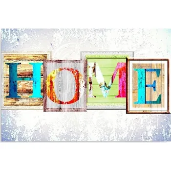 Obraz Obraz na plátně plátně, Nápis na domově 50x40