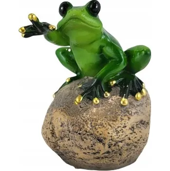 Figurka Figurka Žába Na Kameni Dva