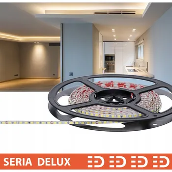 LED páska LED pásek Delux 24V Slim 4mm LB 160 LED 4000K 550lm 3.5W/m, 7 let záruka