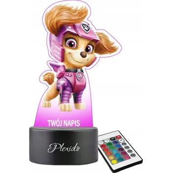 Lampička Noční lampa Plexido vícebarevná