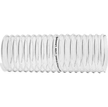 Ventilační potrubí HADICE FLEXADUR PU-3H ABR - 130/140 mm - Hadice FDA pro odsávání abrazivních materiálů,-40/+90°C