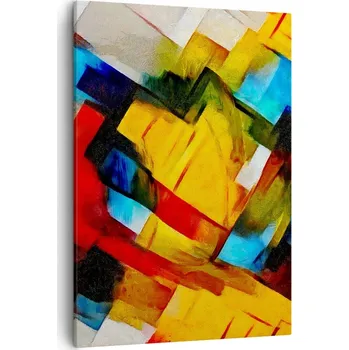 Obraz Obraz na plátně do obýváku ložnice 50x70 abstrakce obrazy na zeď