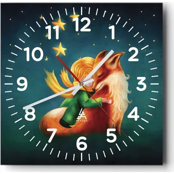 Hodiny Kuchyňské nástěnné hodiny 30x30 Pro děti Skleněné hodiny do obýváku Moderní Tiché