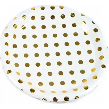 Talíř NAROZENINOVÉ PAPÍROVÉ TALÍŘKY 10 KS