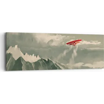 Obraz Obraz na plátně do obývacího pokoje ložnice 90x30 abstrakce foto obrazy na zeď