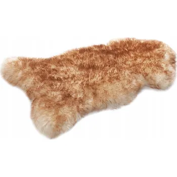 Koberec Ovčí kůže přírodní 90 cm vícebarevná