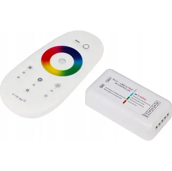 Ovladač světel Dotykový rádiový ovladač / kontrolér LED RGBW RF