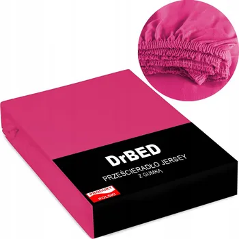 Prostěradlo Prostěradlo s Gumou 140 x 200 Jersey Odolná Barva Růžová Elastické PL