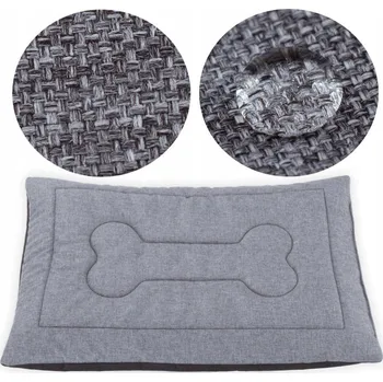 Pelíšek pro psa Welsti podložka pro psa šedá 100 cm x 70 cm