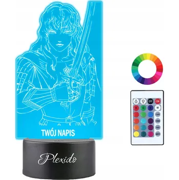 Lampička Plexido vícebarevná Noční lampa