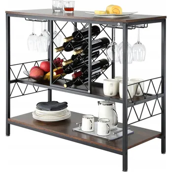 Vinotéka Průmyslová Barová Skříňka do Obývacího Pokoje