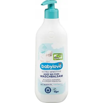 Dětské mýdlo Mycí balzám Babylove od hlavy až k patě 500 ml