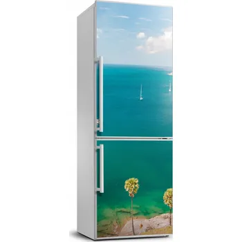 Fototapeta Samolepka Tapeta na lednici Jachty Thajsko 70x190