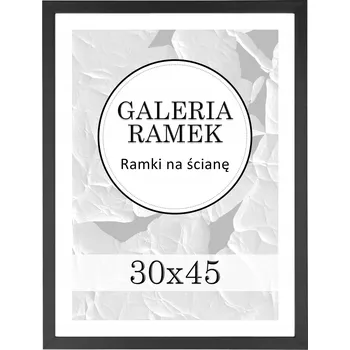 Obraz Rámeček 30x45 cm Černý dřevěný Rámeček