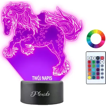 Lampička Plexido vícebarevná Noční lampa