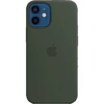 Pouzdro na mobilní telefon Silicone Case iPhone 12, 12 PRO cyprus green - Magsafe