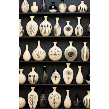 Plakát Plakát Monochromatické zázraky bez rámu 53 x 81 cm