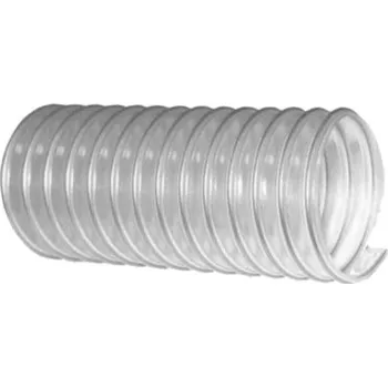 Ventilační potrubí HADICE FLEXADUR PU-3M OXAS - hadice FDA pro farmaceutický průmysl, nerezová spirála, průměr 50 mm